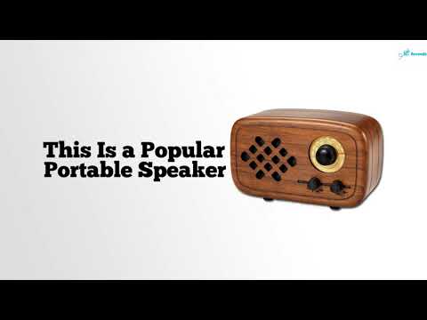 Rerii Handmade Walnut Wood Portable Bluetooth Speaker Review - Hottest Bluetooth Speaker Ever!!