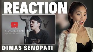 First time React 😱DIMAS SENOPATI -AGNES MO -MATAHARIKU |Acoustic Cover|