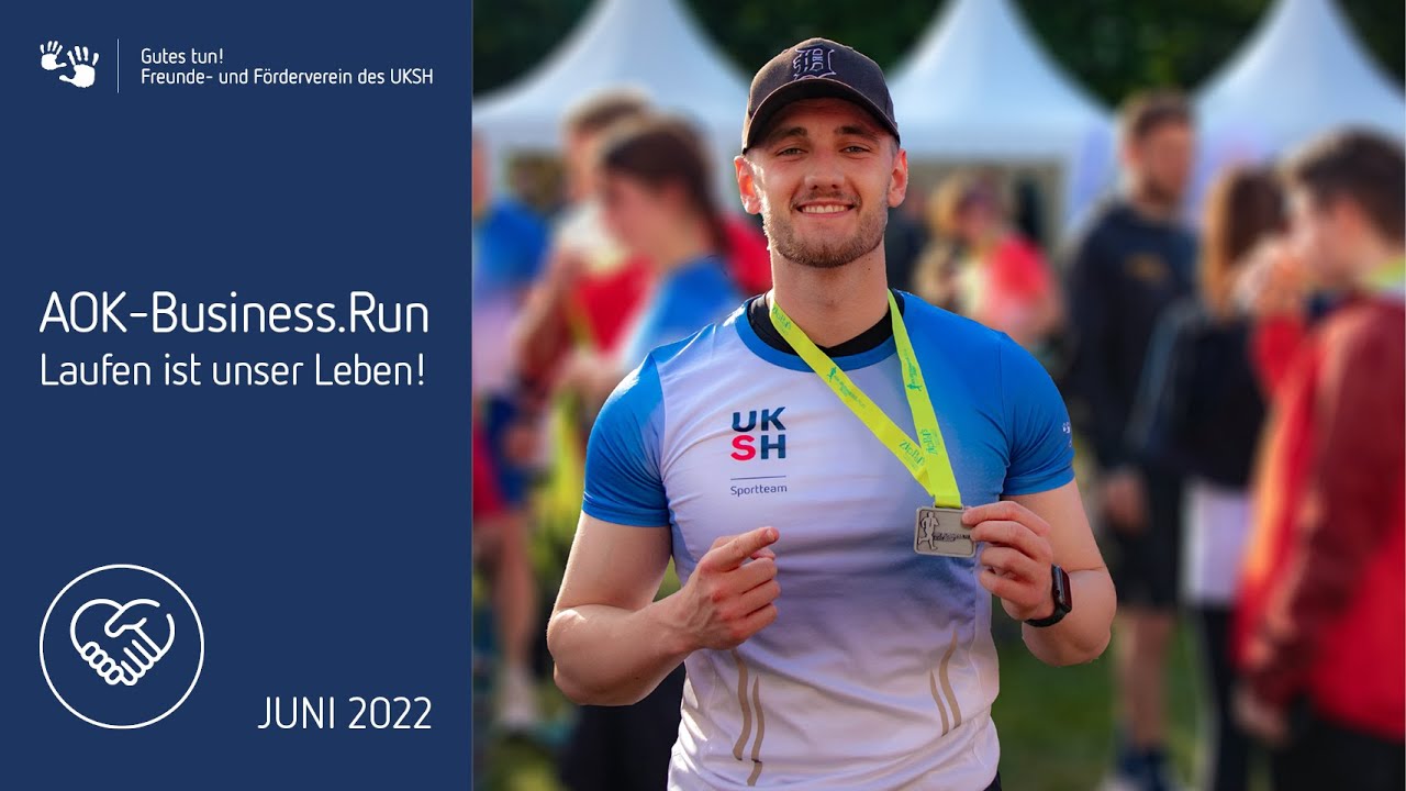 UKSH-Verein-Spendenaktion | uksh.de/gutestun | AOK-Business.Run | 2022-06