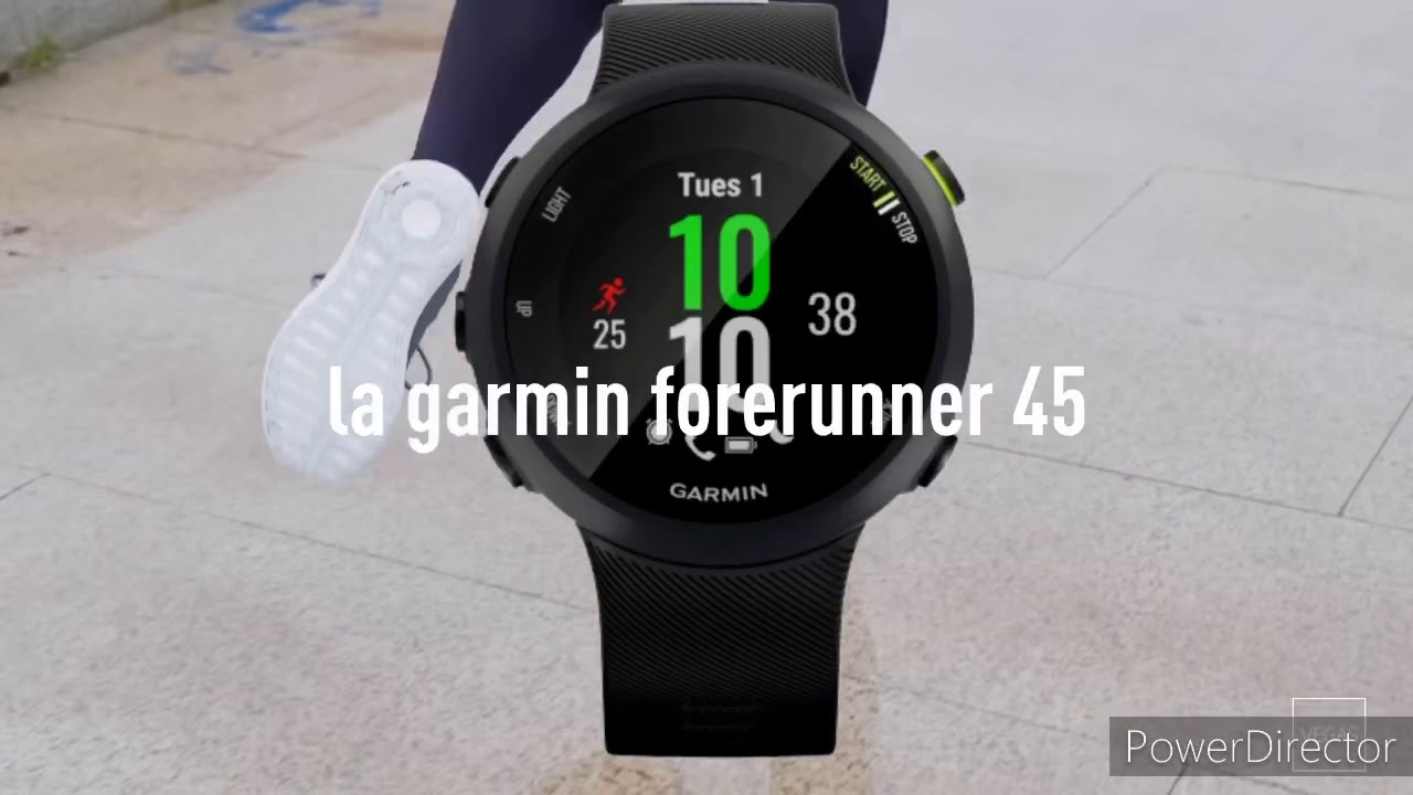 pr-sentation-montre-garmin-forerunner-45-youtube