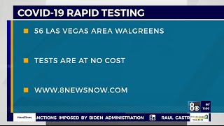 Walgreens to expand testing on May 1, with 56 Las Vegas area stores available