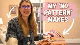 Looking for some Crochet or Knitting INSPIRATION? Why not try a PATTERN FREE project!