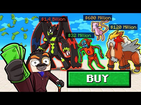 Pixelmon But I'm a BILLIONAIRE! (Minecraft)