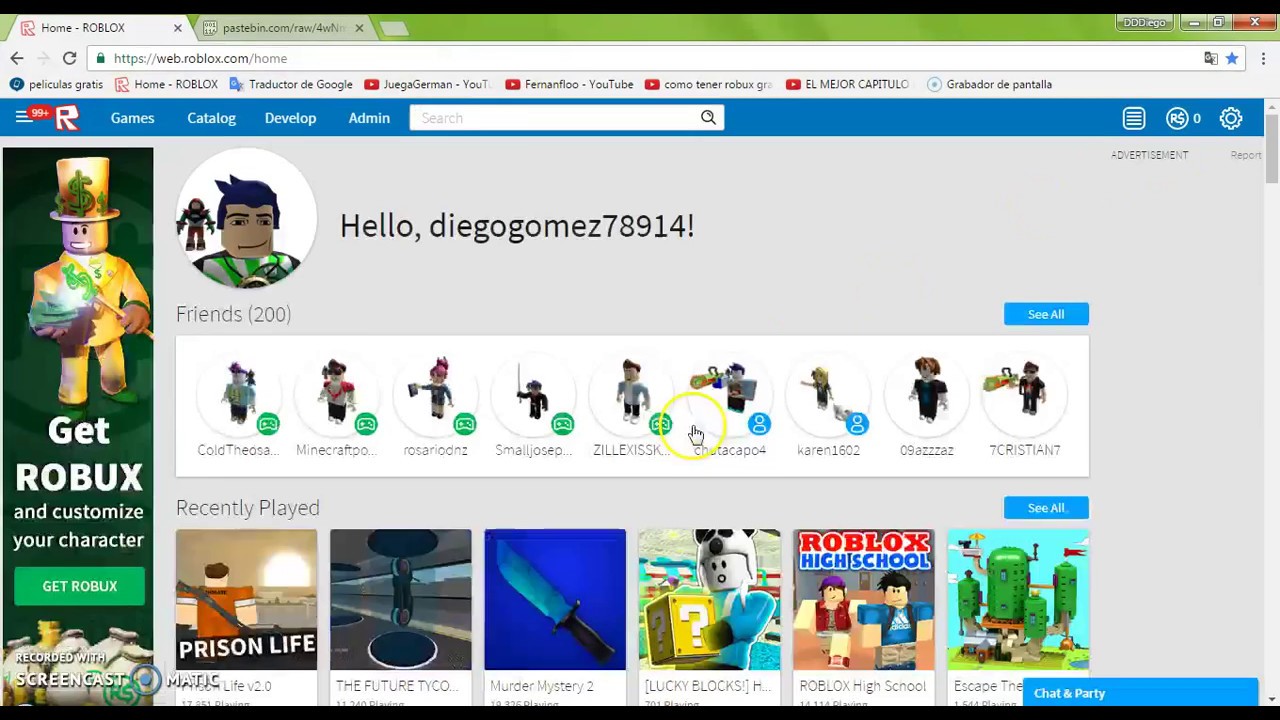 COMO TENER ROBUX GRATIS 2 - YouTube - 