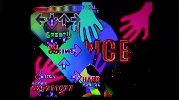 DDR 1stMIX: "PUPPET characters" gameplay (+BG animations)