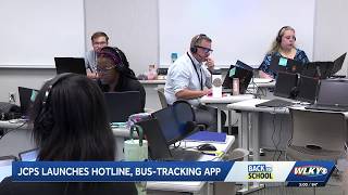 JCPS launches hotline, bus tracking app