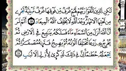 تلاوة خاشعة بصوت  الشيخ عبد العزيز بن علي العسيري   سورة الزمر
