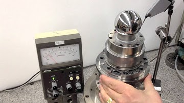 Innolite Chucking System on a Professional Instruments 4R Block Head Air Bearing Spindle