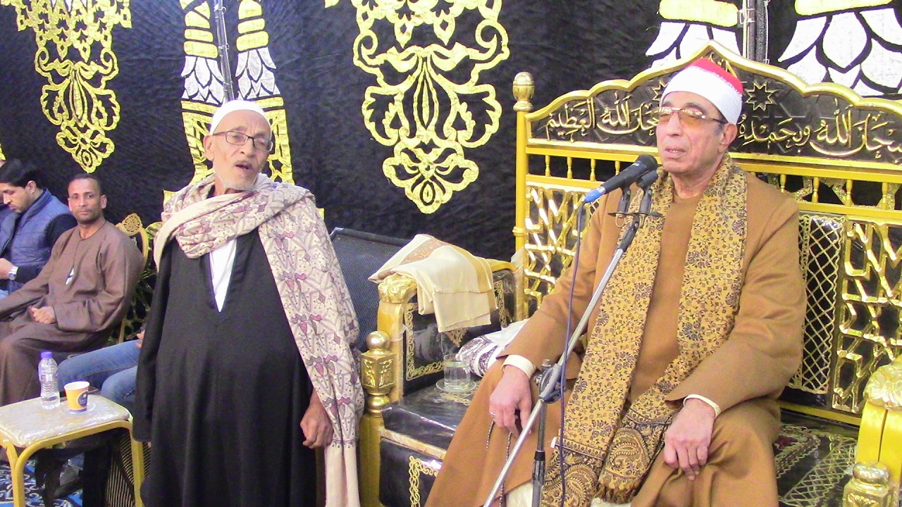 الشيخ على المصرى  عزاء احاج على الاثقيلى  ربع العشاء  رائع / تلا /  منوفيه