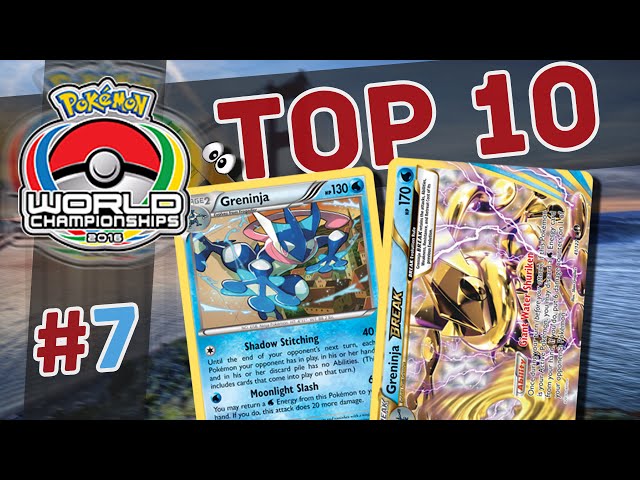 Top 10 Decks for Pokemon TCG Worlds 2016 - Greninja BREAK [Pokémon