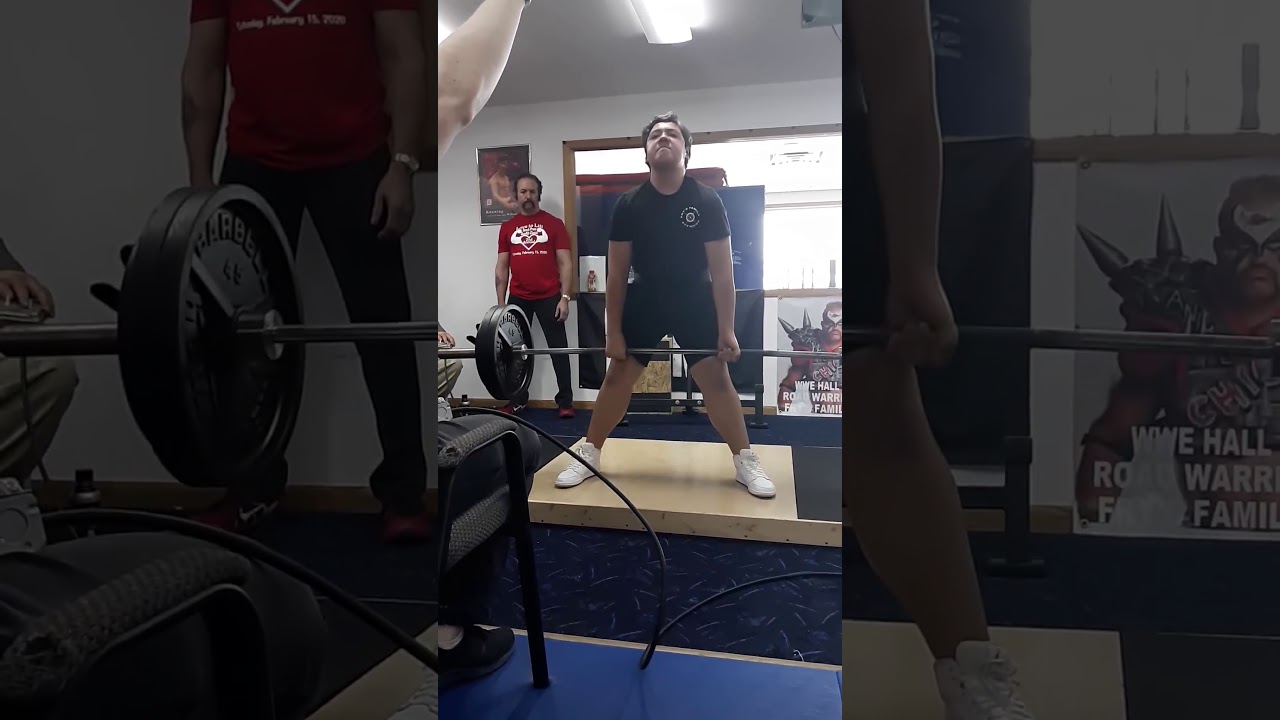 Me lifting 300 pounds on February 15, 2020 YouTube
