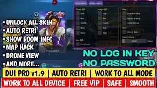 MLBB MOD MENU CHEAT 2026 SAFE - UNLOCK ALL SKIN / MAP HACK / DRONE / AUTO AIM ALL HERO / NO KEY!! screenshot 3