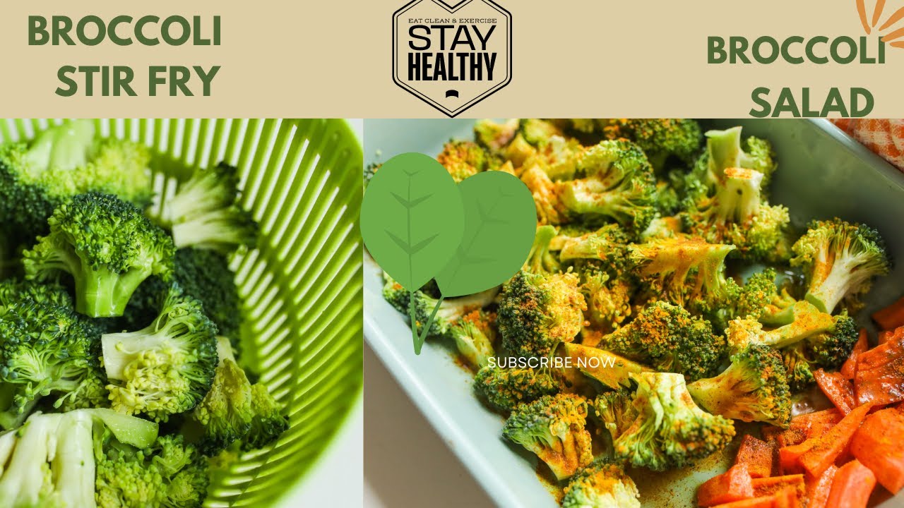 broccoli recipe healthy broccoli salad broccoli stir fry YouTube