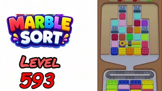 Marble Sort Level 593 Walkthrough