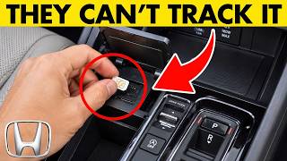 Your Honda Is Watching You (Here's How to Stop Hidden Tracking Features!)