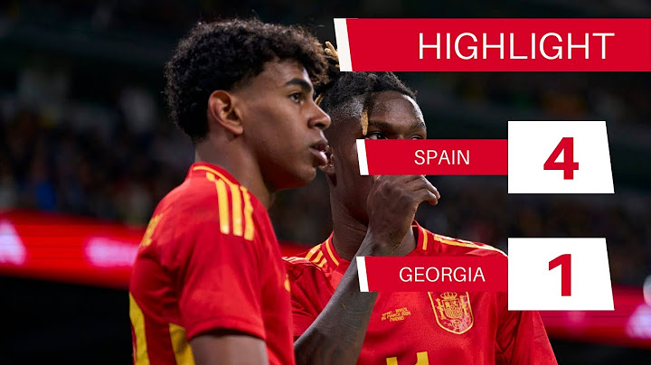 Spain vs Georgia | Match highlights