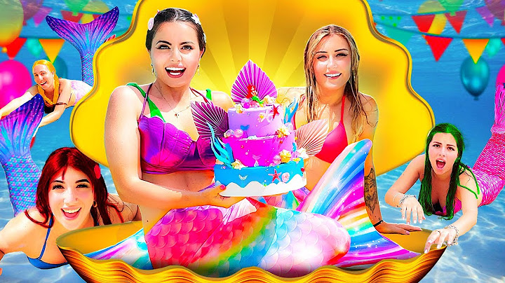 FESTA DI COMPLEANNO DI DANI SIRENA A SORPRESA CON TUTTI I NOSTRI AMICI !🧜‍♀️