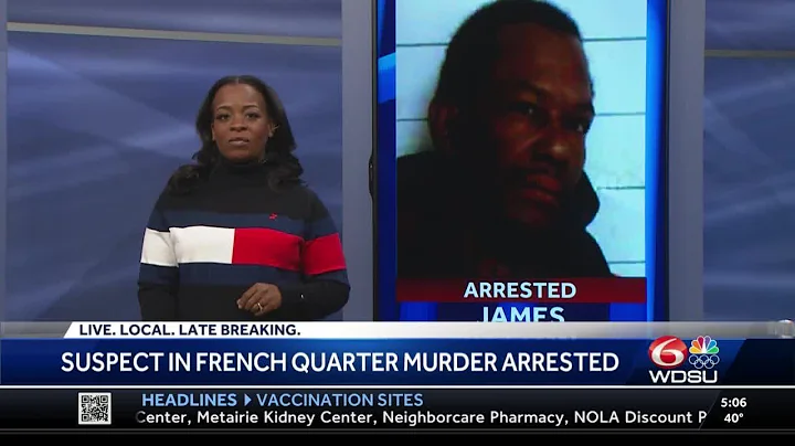 New Orleans police arrest man accused in French Qu...