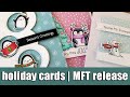 3 cute holiday cards | MFT October release