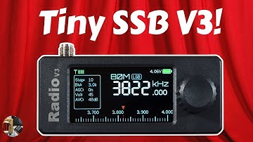 New V3! GOOZEEZO ATS Mini AM FM LW CB SSB Shortwave Radio Review