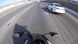 Motorcycle close call