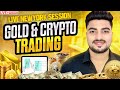 Live Gold and Crypto Scalping Trading | 22 December | #cryptotrading #bitcoin #xauusdlive
