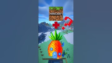 We built SpongeBob Pineapple  House in Minecraft #Minecraft #spongebob #pineapple #house
