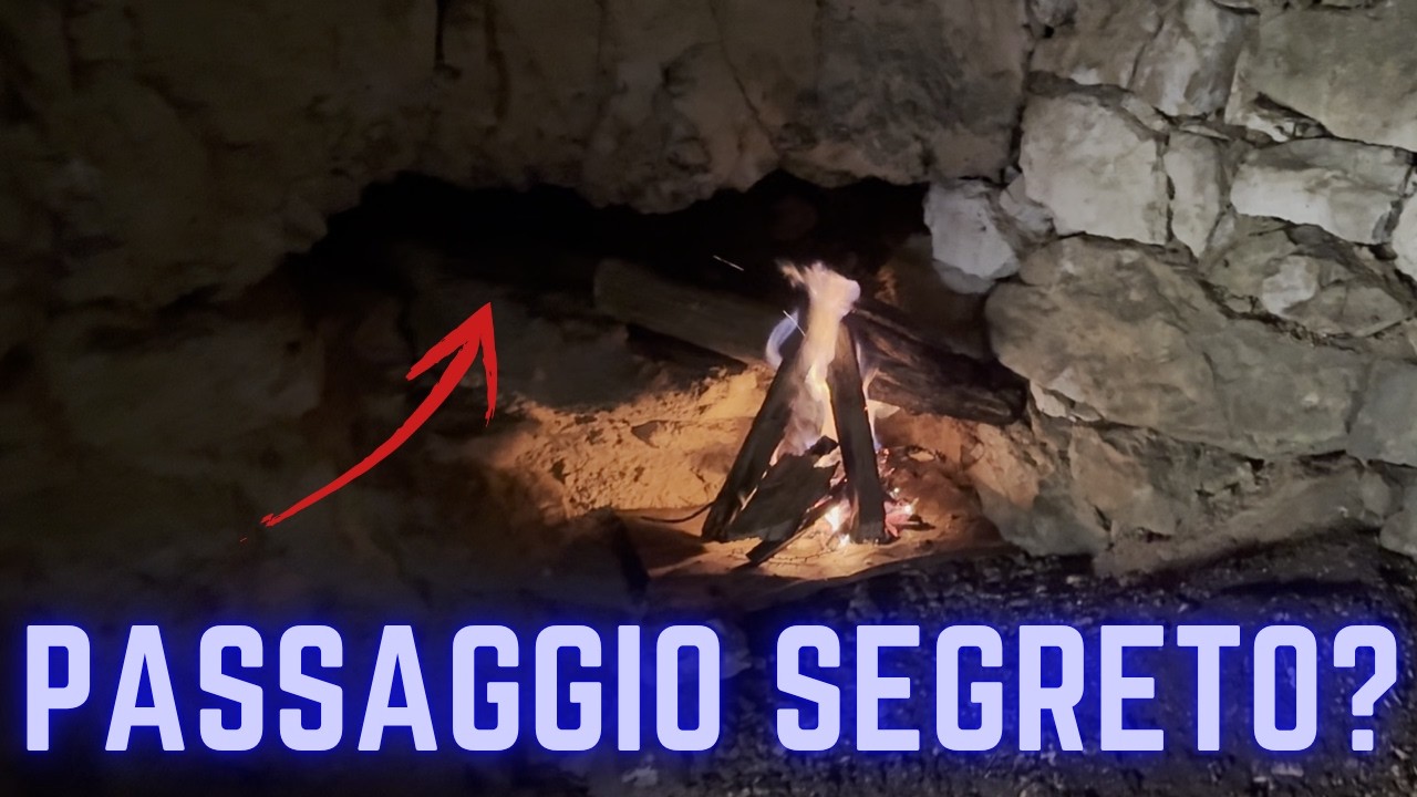 #105 Scopriamo l'accesso ad una GROTTA INESPLORATA dopo esserci riparati dalla pioggia!