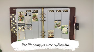 Pre planning for May 8-14th featuring Rose Shadow Collection