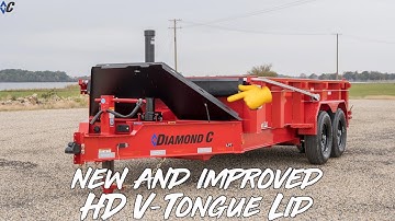 The Ultimate Storage Space 😎 | Diamond C Dump Trailer
