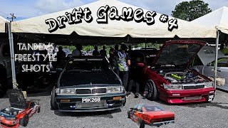 DRIFT GAMES #4 - Tandems, shots and burnouts ft. NappyBoy driver LEEBIRD!!