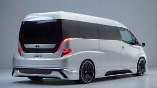 All New Toyota Hiace Prestige 2025 - Luxurious and Spacious Travel Van!