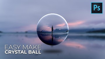 How To Easily Make Crystal Ball Effect in Photoshop | Glass Ball Effect | Photoshop Tutorial