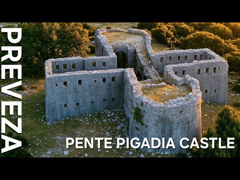 Castle Of Pente Pigadia – Preveza | Greece [4K]