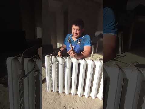убираем ребра от чугунной батареи #чугуннаябатарея #радиаторыотопления #беларусь