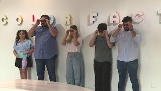 Colorblind glasses helping Houstonians see the rainbow