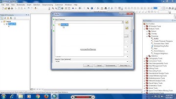 ESRI ArcGIS Creating Buffer