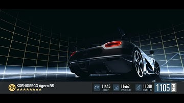 Need for Speed No Limits - Koenigsegg Agera RS - Tuning Unlocked