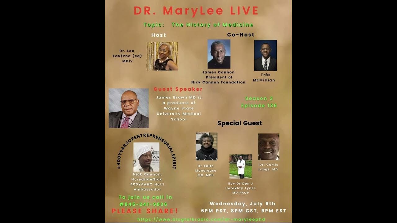 The History of Medicine James Brown MD, 7622 YouTube