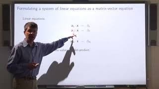 3 2 The Matrix Matrix vector multiplication in terms of dot products