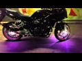 CB1300SB LEDホイールライトアップキット前輪装着しました！！