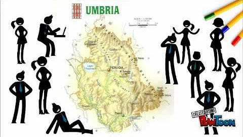 Come si è formata l'Umbria?