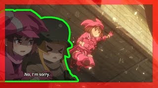 SAOAGGO Episode 8 - Llenn carried her teammate (Miyu)