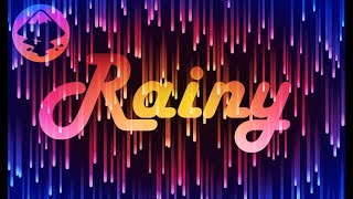 Inkscape Tutorial: COOL RAINY BACKGROUND