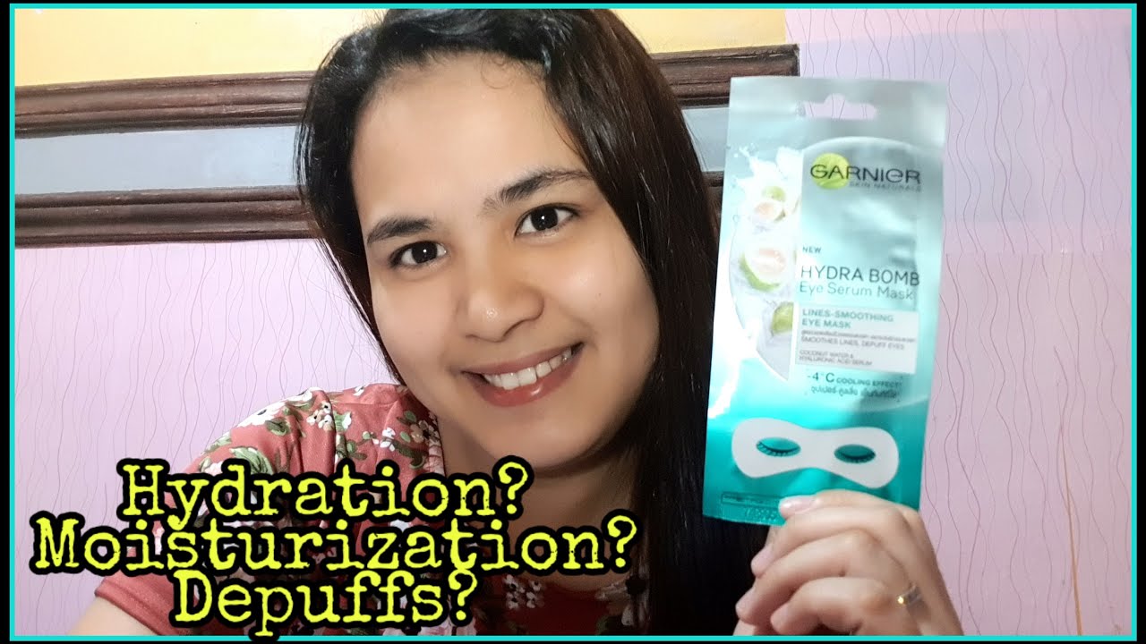 Garnier Eye Mask with Hyaluronic Acid & Coconut water Review