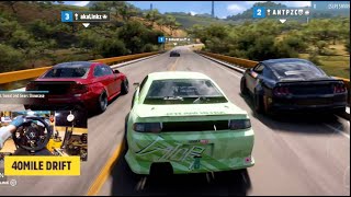 Forza Horizon 5 - This 40Mile Drift Course Took Us 30Mins!! Mic'd Up Ep2