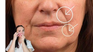 Facial Massage for the NASOLABIAL FOLDS