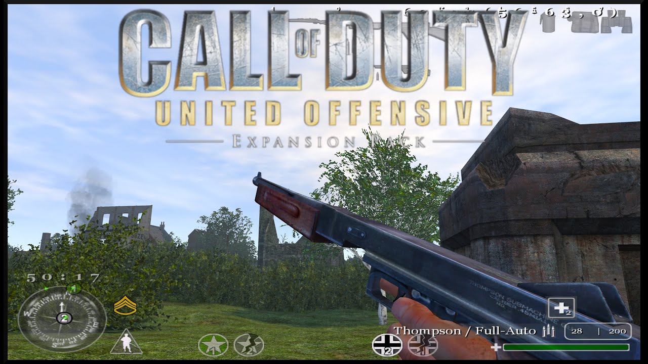 Call of Duty United Offensive 2020 Multiplayer Mp_Neuville Base Assault | 4K