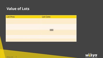 The Importance of Bins and Lots in Macola