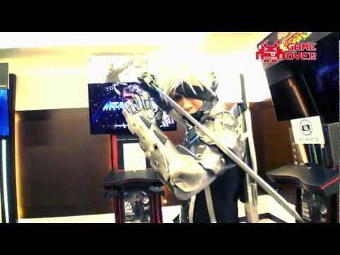 本地Cosplayer 阿K試玩《Metal Gear Rising: Revengeance》